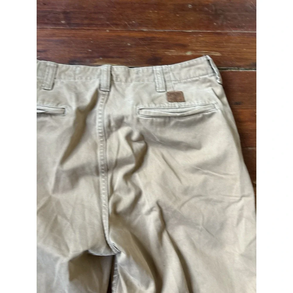 Vintage Polo Ralph Lauren Jeans Co RL67‎ Men's Khaki Chino Pants 33x32